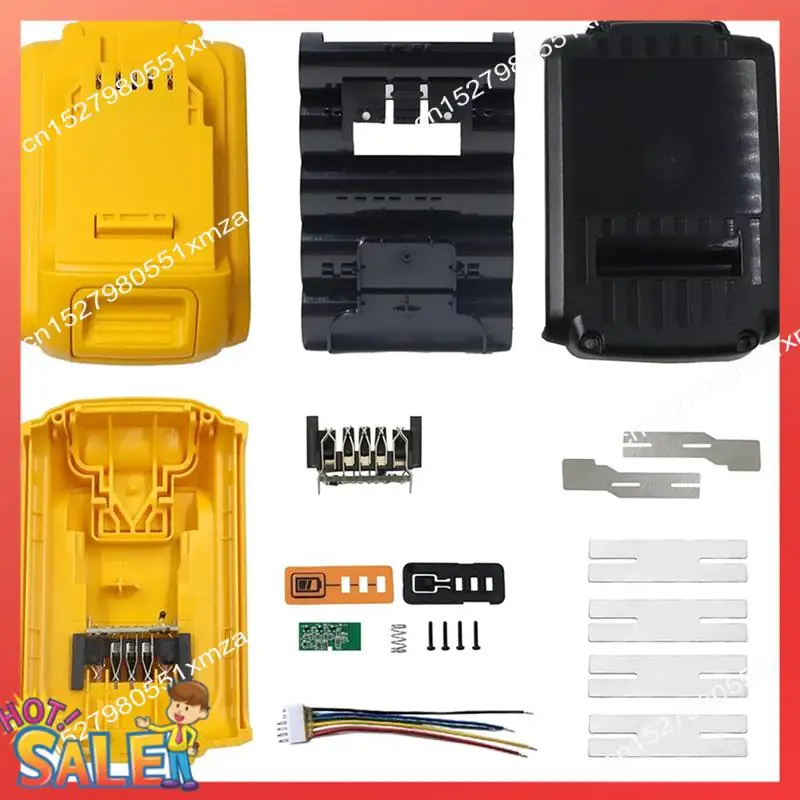 

ABCL 20V 5Cell 18650 Battery Plastic Case Parts Replacement For 20V Max Compact Battery DCB203 DCB201 DCB200 Easy To Use