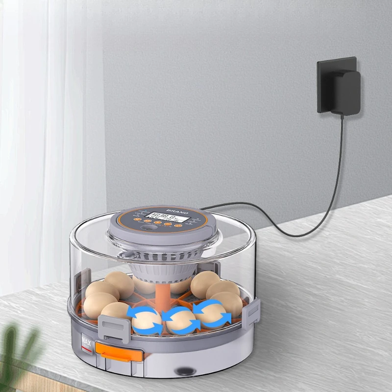 Automatic Incubator Constant Temperature Egg Incubator Flipping Eggs Machine for Hatching Eggs Chicken Brooding Accessories