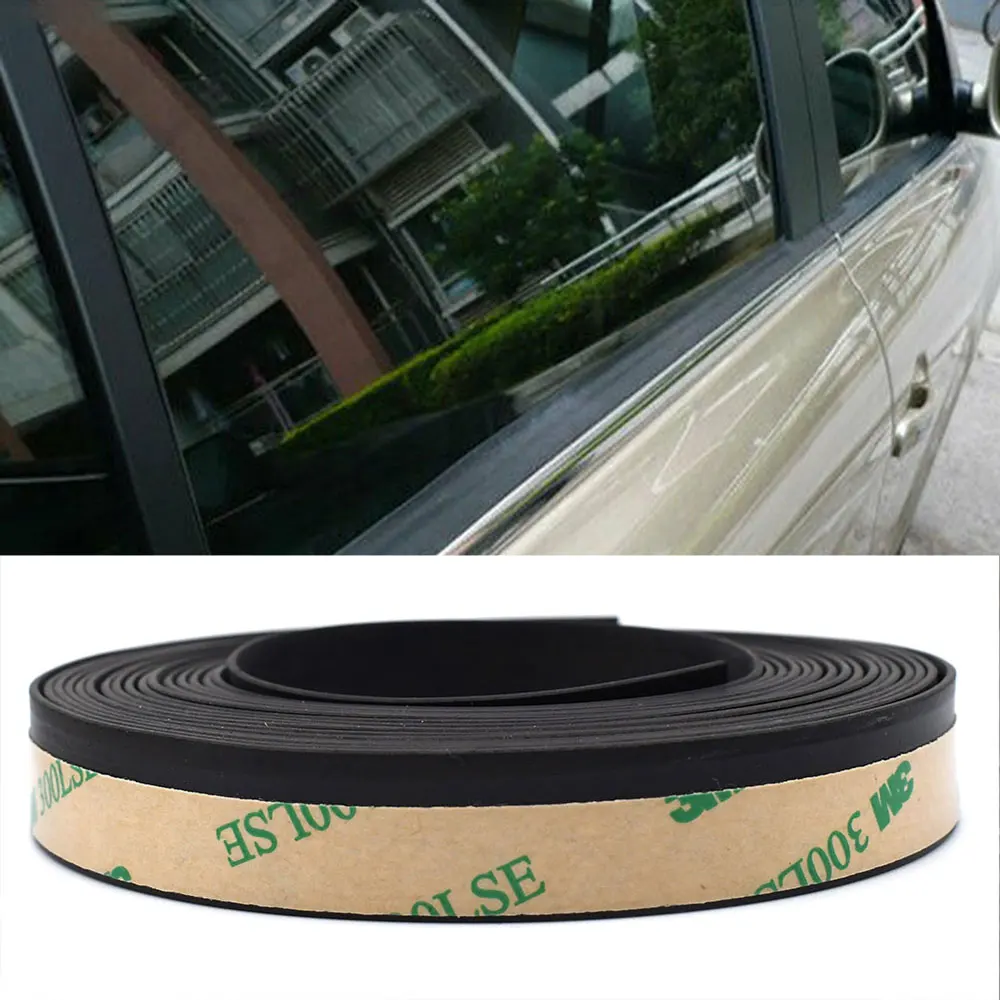 Car Window Seal Weatherstrip Edge Trim уплотнитель двери авто For Car Door Glass Window Edge Moulding Rubber Seal Strip Styling