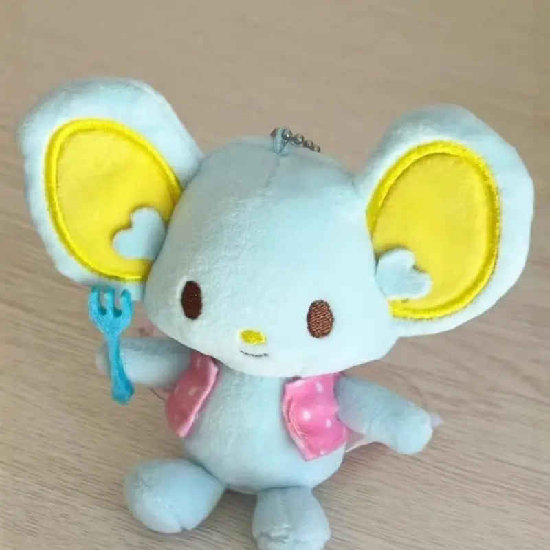Kawai Frando Mouse Plush Keychain My Melody Good Friend Plush Toys Cute Pendant Ornaments Give Small Gifts