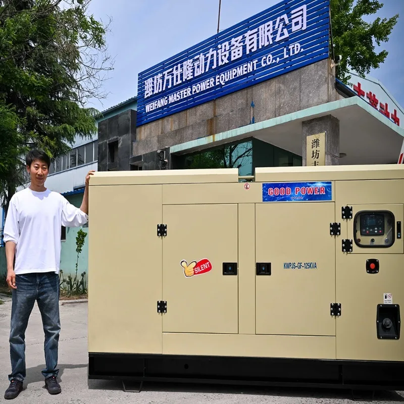 30kw 37.5kva Ricardo Silent Outdoor Diesel Generator For Sale