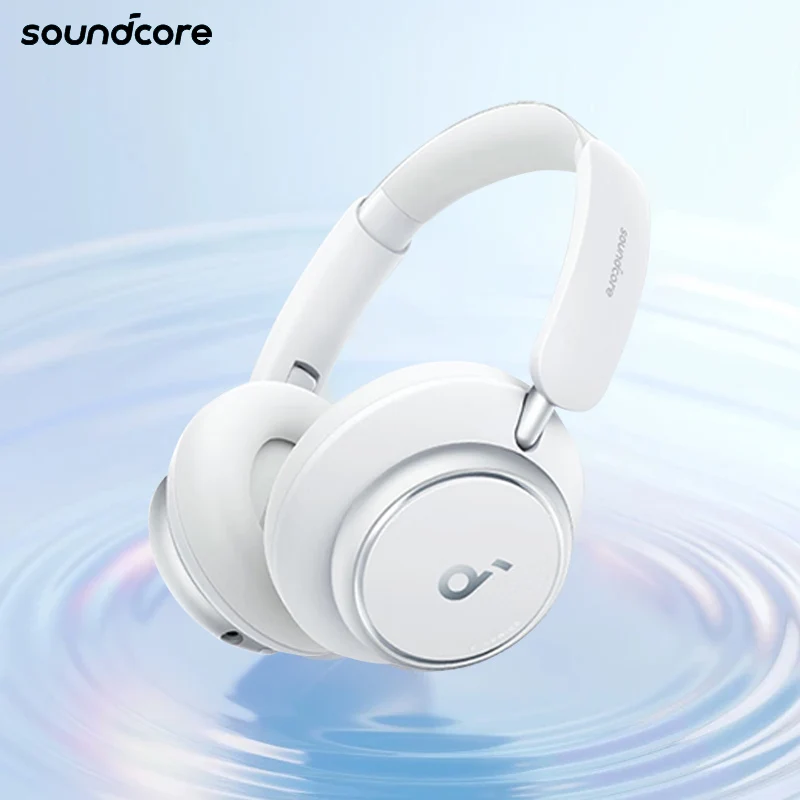Soundcore by Anker Space Q45 Adaptive ANC Headphones 98% Noise Reduction LDAC Hi-Res Bluetooth 5.3 50H Playtime Over Ear Headset