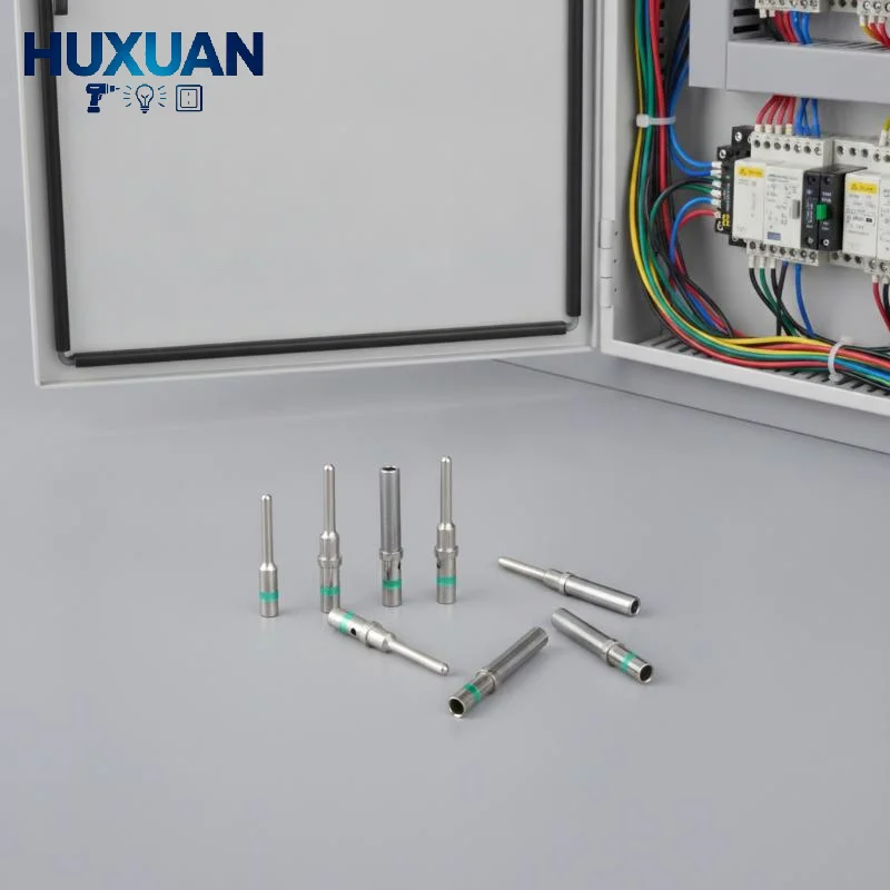 DT 1.5mm Series Male Female Terminal Pins 20 Pack Anti-Oxidation 0462-201-16141 0460-202-16141 for Industrial Wiring Use