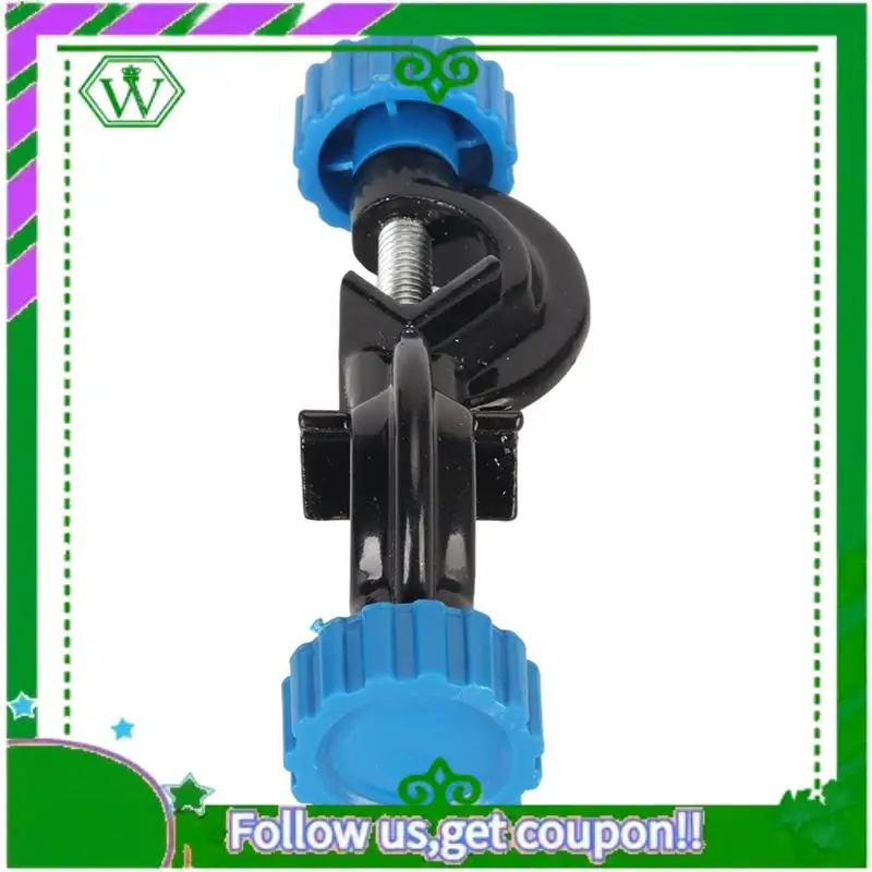 

ABIK-5Pcs Lab Stand Clamp Holder, Aluminum Alloy Body Laboratory Stand Clamp Holder Right Angle Bosshead Clamps