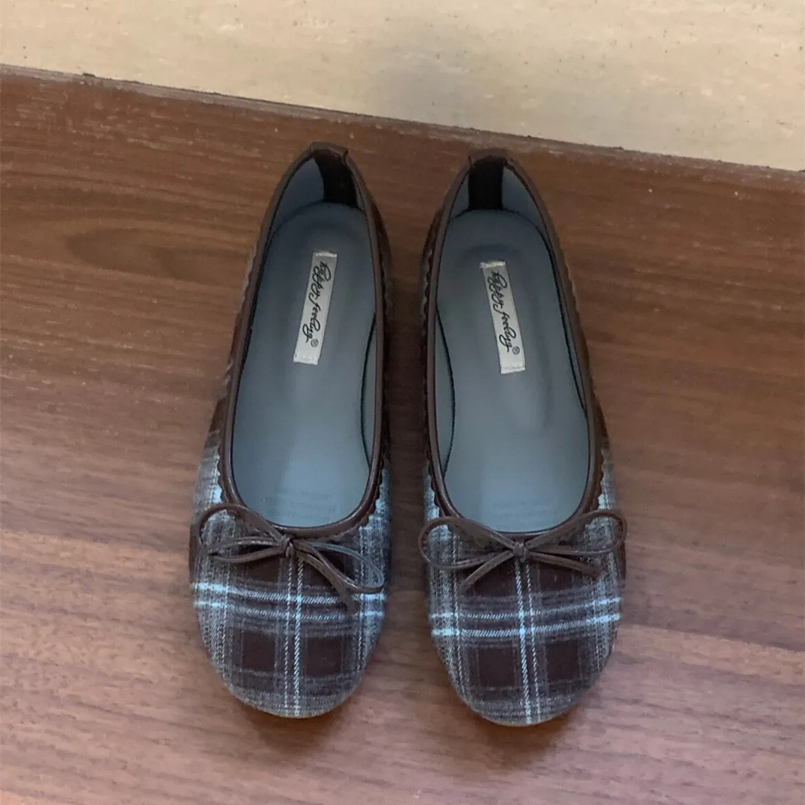 Bailamos Spring Women's Ballet Flats Round Toe Bow Shoes Foldable Flat Roll Slippers Classic Versatile Ladies Ballet Shoe image 4
