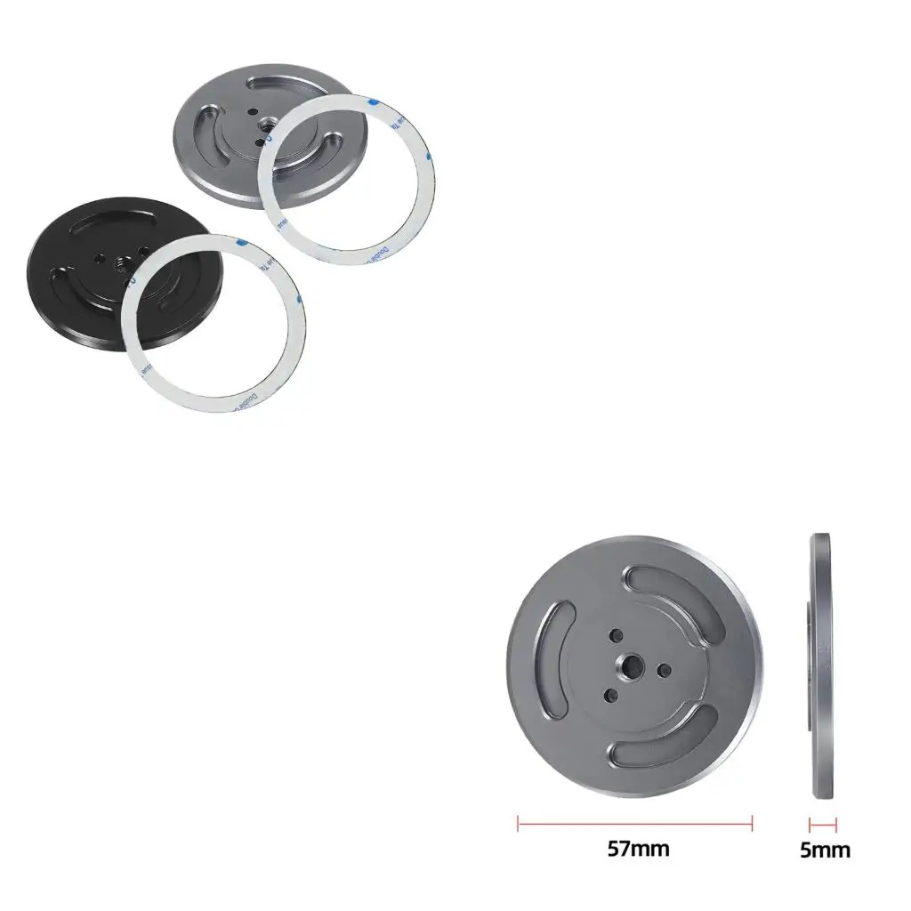 Base for Tripod Adapter Ball Head Gimbals Aluminum Anti Slip Mount Base