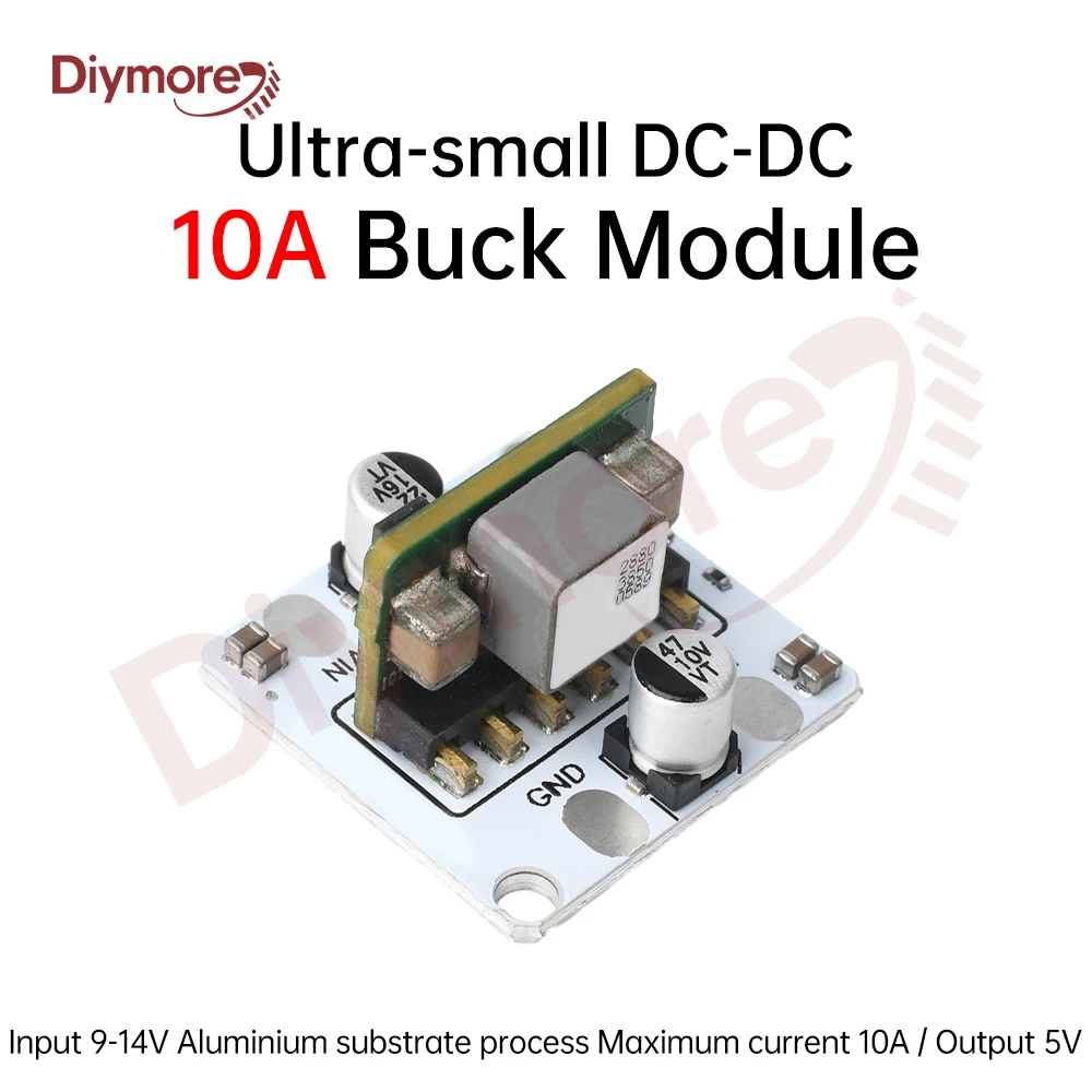 DC-DC Buck Modules DC 9-14V to 5V Converter 10A Buck Module Regulator Buck Board Voltage Power Module Accessories