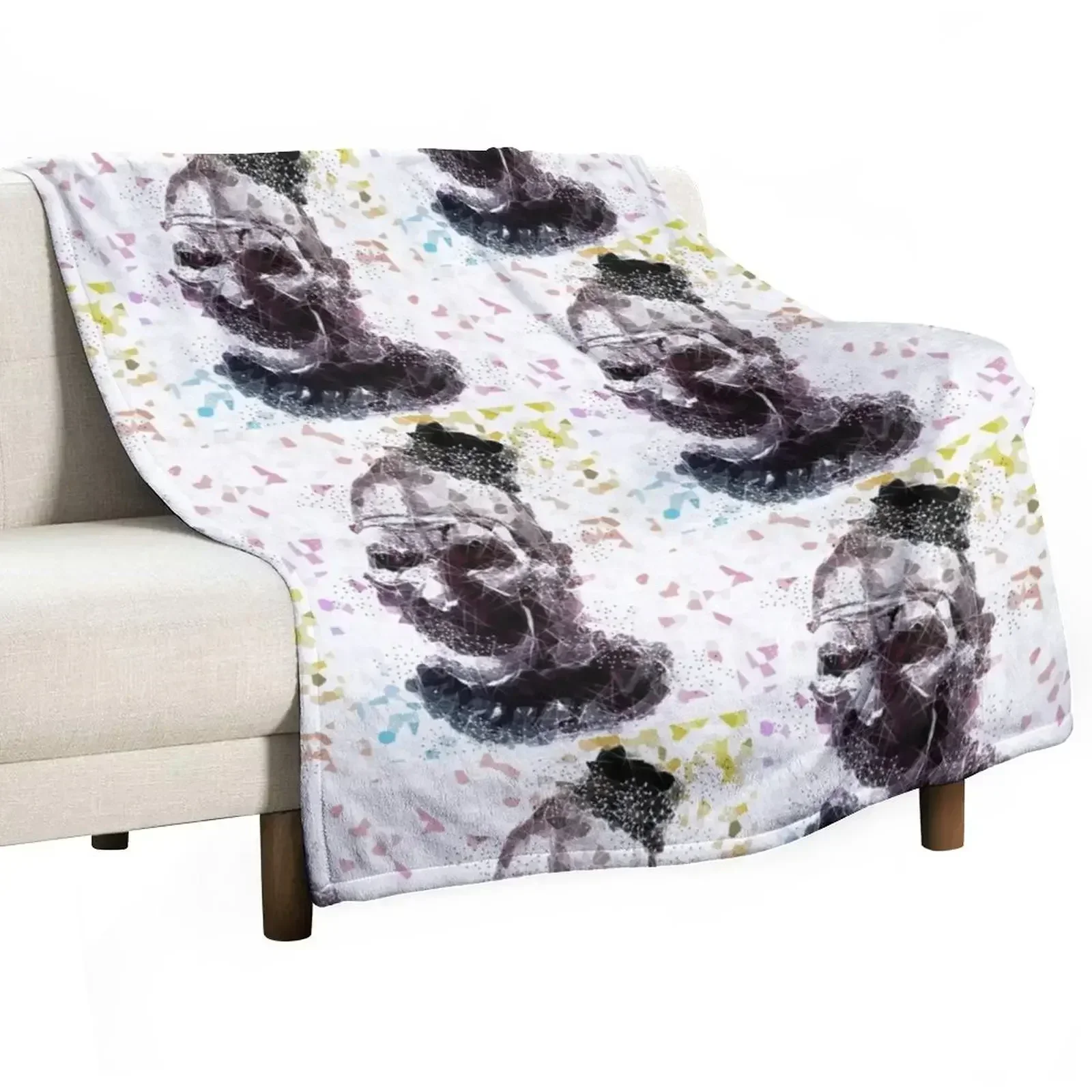 Art The Clown Throw Blanket Soft Big Sofa Throw Decoratives Heavy Moving Picnic Blankets