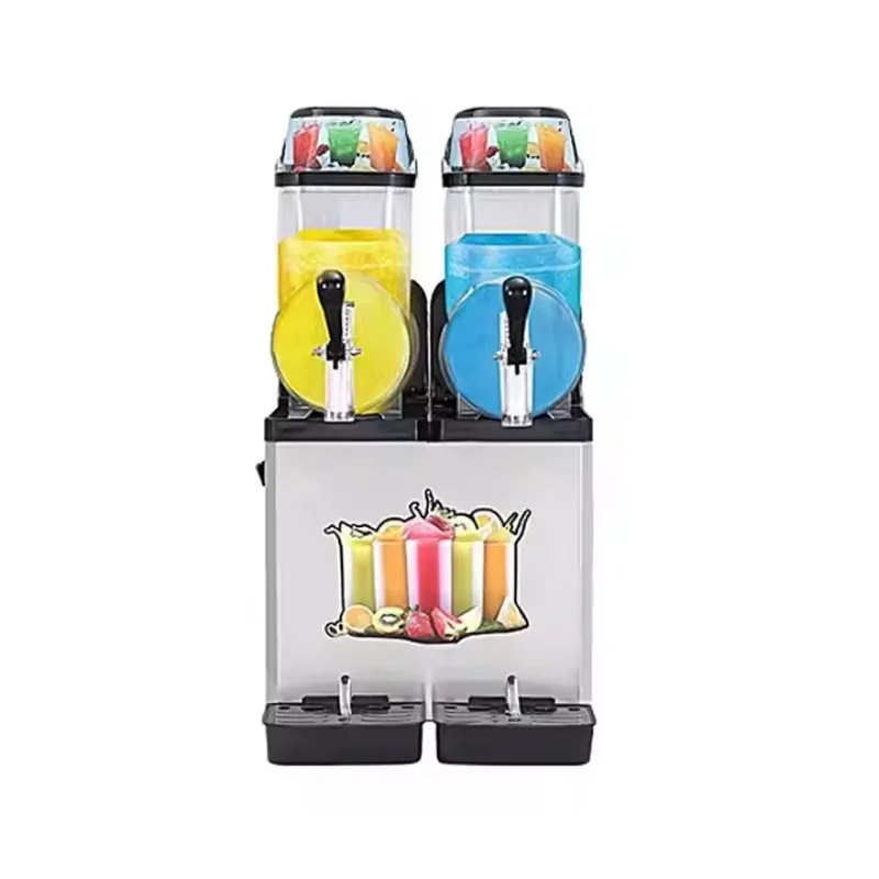 

MT Double Head Slush Machine High Quality Frozen Commercial Kitchen Refrigeration Equipment Good Price For Sale
