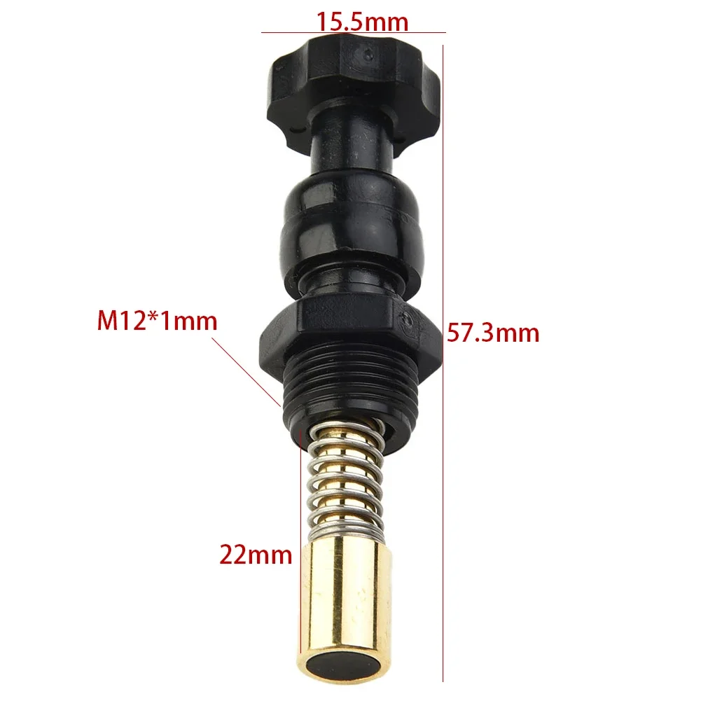 Motorcycle Choke Parts Plunger Replacement Starter Switch 1pc Black Carburetor For PE/Carburetor Manual Practical Quality