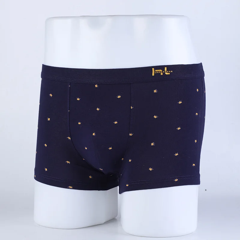 HuiLu Cotton Men's Underwear Boxers, 4pcs Multipack