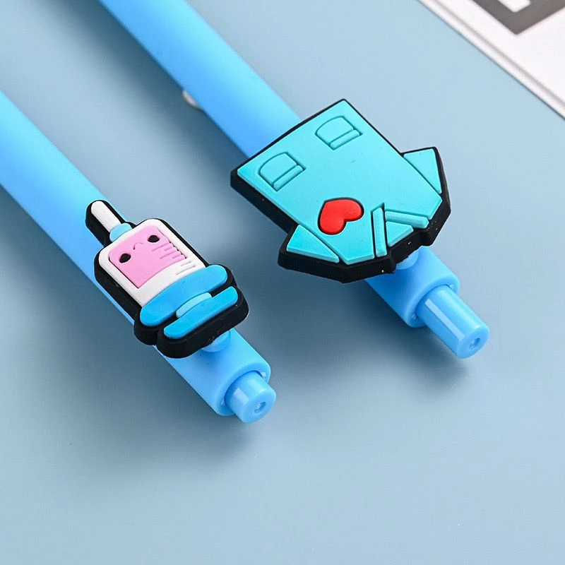 2/5PCS Nurse Theme Medical Care Theme Press Ballpoint Pen Cute Medical Care Cartoon Stethoscope Ambulance Styling Pen