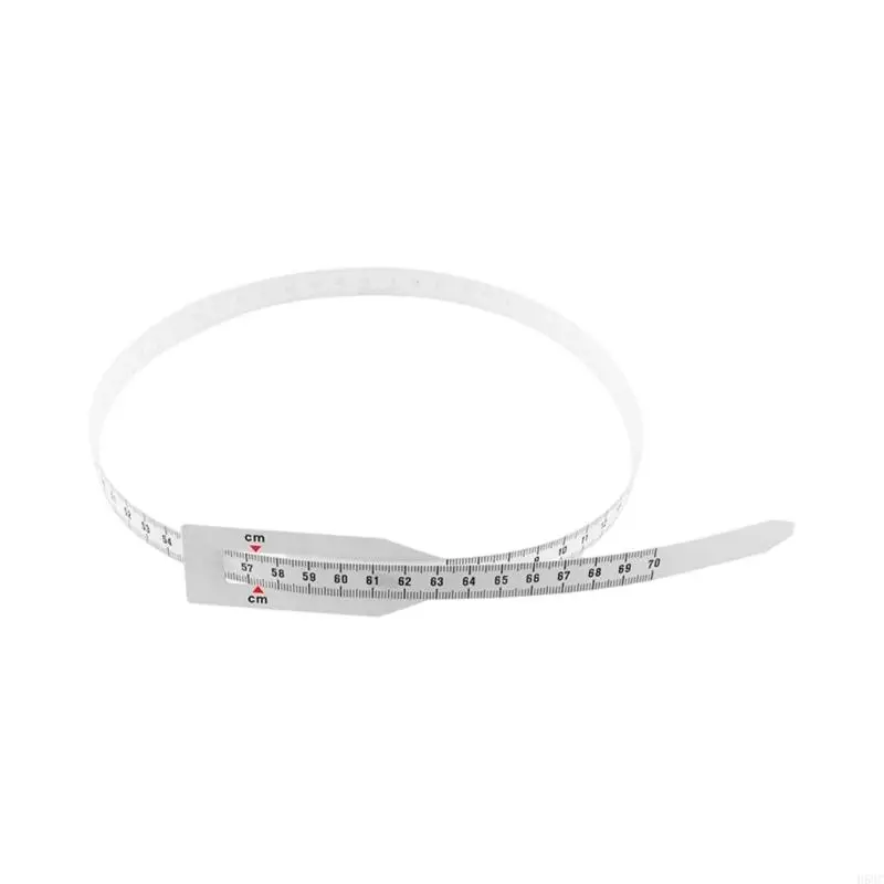 H58C Adjustable Infant Growth Chart Tape For Head Arm Measurement No Toxic Plastic Design Easy To Read Mark
