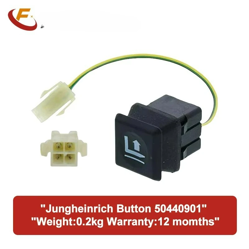 

Wholesale Forklift Parts Jungheinrich Push Button Downing 50440901 for Electric Forklift ERC 212-216 in Stock