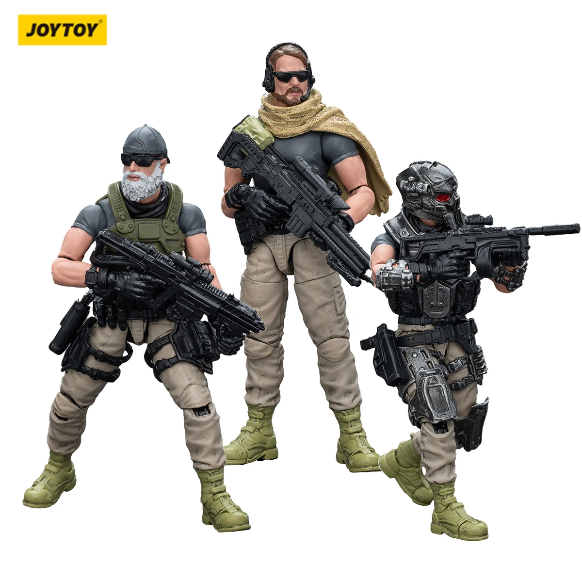 [IN STOCK] JOYTOY Hardcore Coldplay1/18 Action Figure Sack Mercenaries 3PCS Anime Military Model