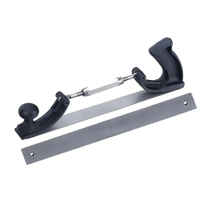 

A13F-14In Adjustable Frame Milled Tooth Files Holder Car Body Polisher Metal Panel Polishing Curved Steel File Tools