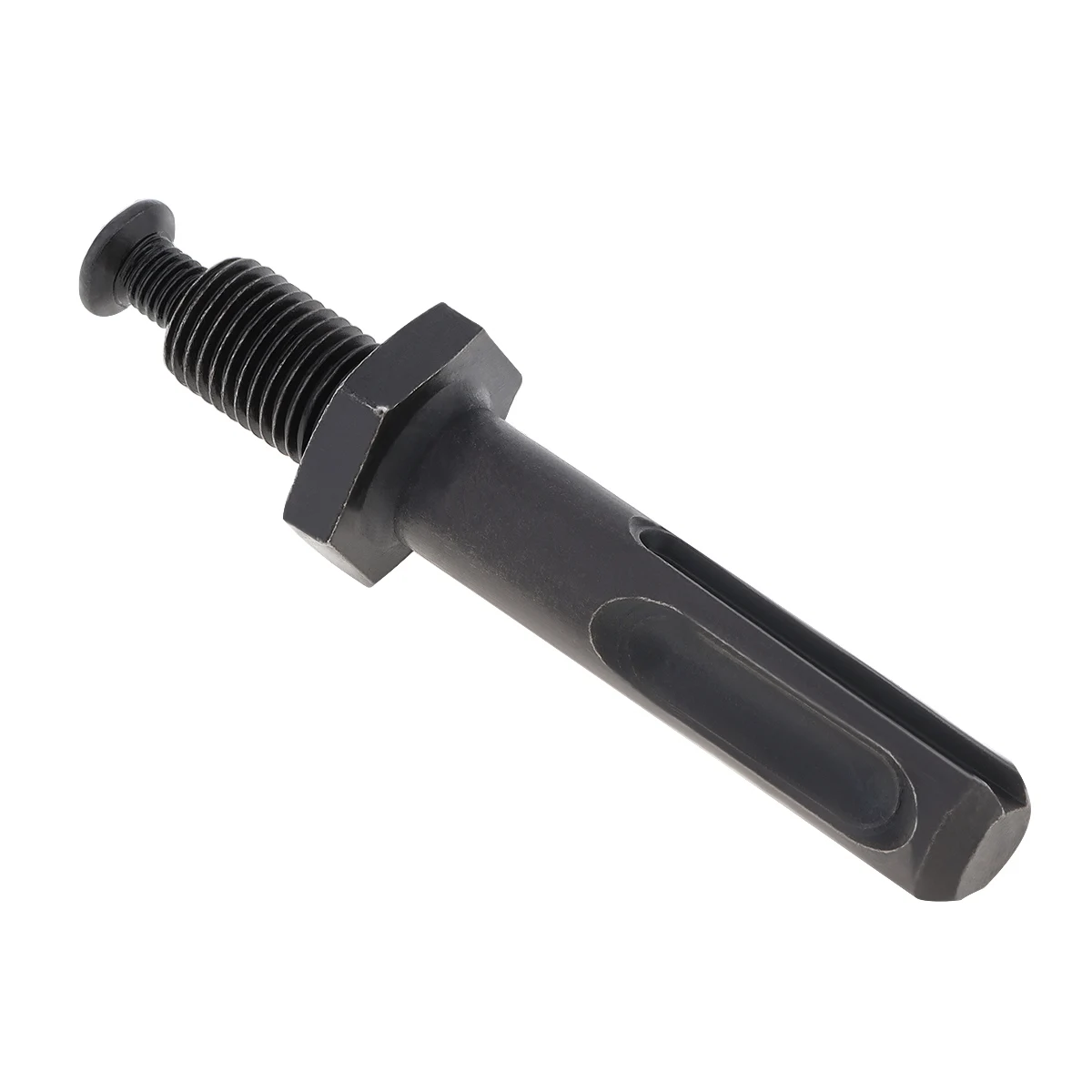 1pc 3/8-24UNF Electric Hammer Round Handle Connecting Rod Drill Chuck Adapter Extension Tool