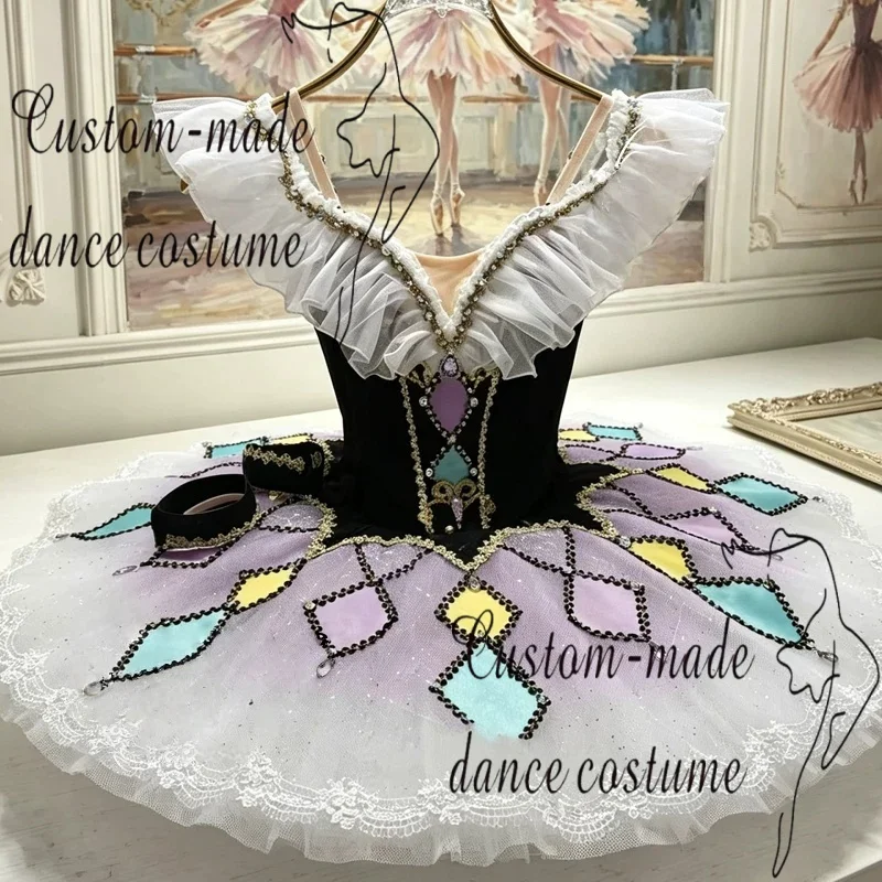 Ballet Dress Performance Dress Million Clown Purple Ballet Dress Customized Performance Dress