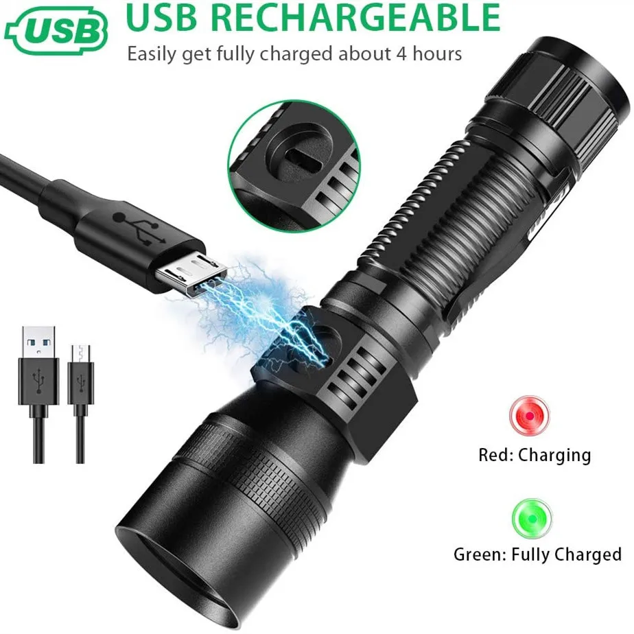 Blacklight Flashlights 3 in 1 Rechargeable UV Flashlight Black Light for Pet Urine Detection High lumens LED Flashlight New