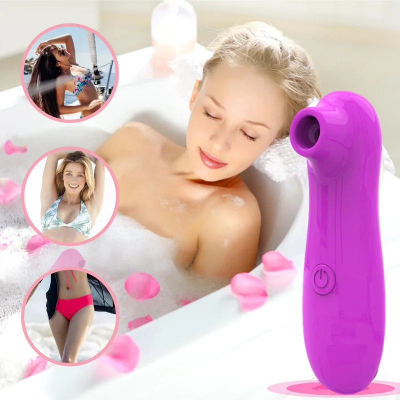 Vibrador de punto G para mujer, estimulador de succión de pezones, masturbador de pecho, masaje de Vagina, Sexo