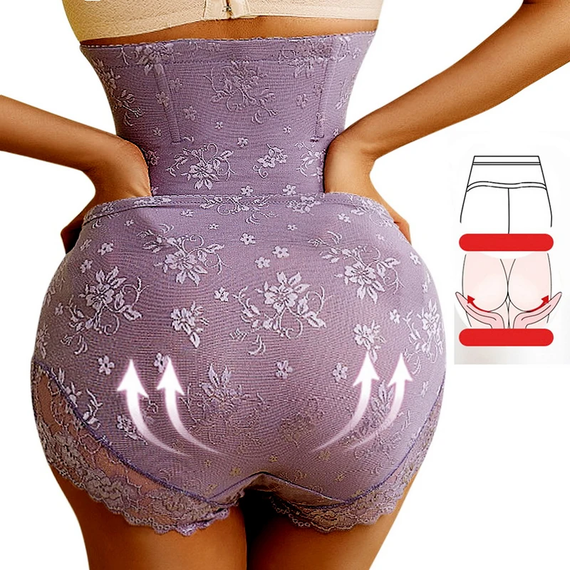 Sexy Buttocks Tummy Control Panties Thigh Slimmer Booty Butt Lifter Women Dress Shapewear Shorts Body Shapers High Waist Trainer