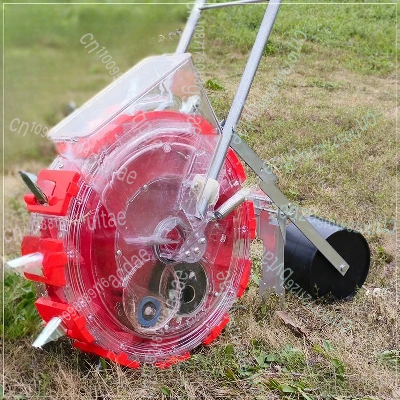 

Hand Push Seeding Peanut Corn Planter Small Machine Agricultural Multifunctional Fine Sowing Soybean Tool Artifact