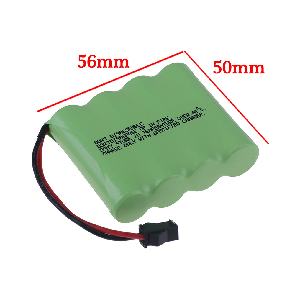 3.6V/4.8V/6V/7.2V/8.4V/9.6V 4500mah NI-MH akumulator AA do zdalnie sterowanych zabawek elektryczny samochód Volt części SM wtyczka