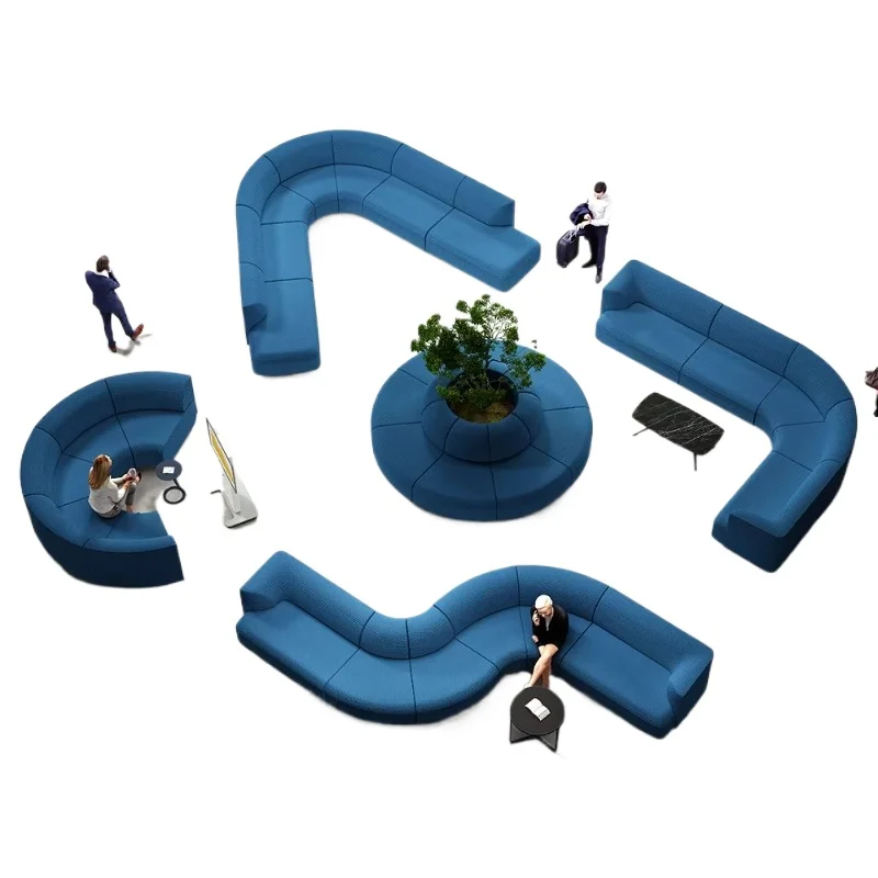

Modern Design Office Living Room Waiting Office Sofa Set Commercial Grade Furniture Public Area Office Sofa