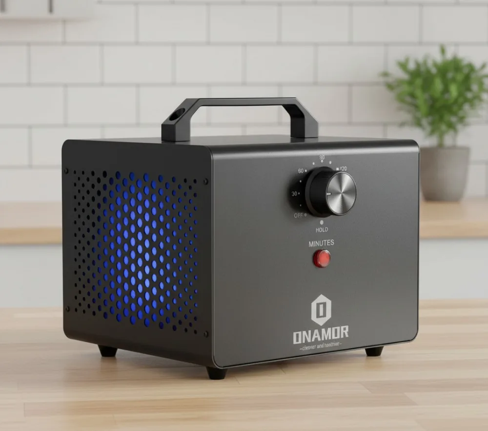 

77000mg Ozone Generator for Large Spaces Up to 4000 Sq Ft, Eliminates Smoke Pet Odors with Timer