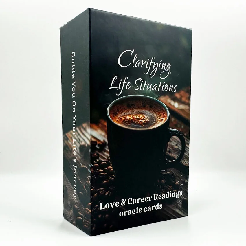 

12x7 cm 80Pcs Clarifying Life Situations Love&Career Readings Oracle Deck Card Games No Manual