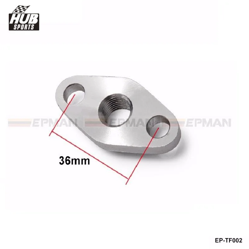 T3 T3/T4 T04 Turbo Billet Oil Feed Flange 1/4