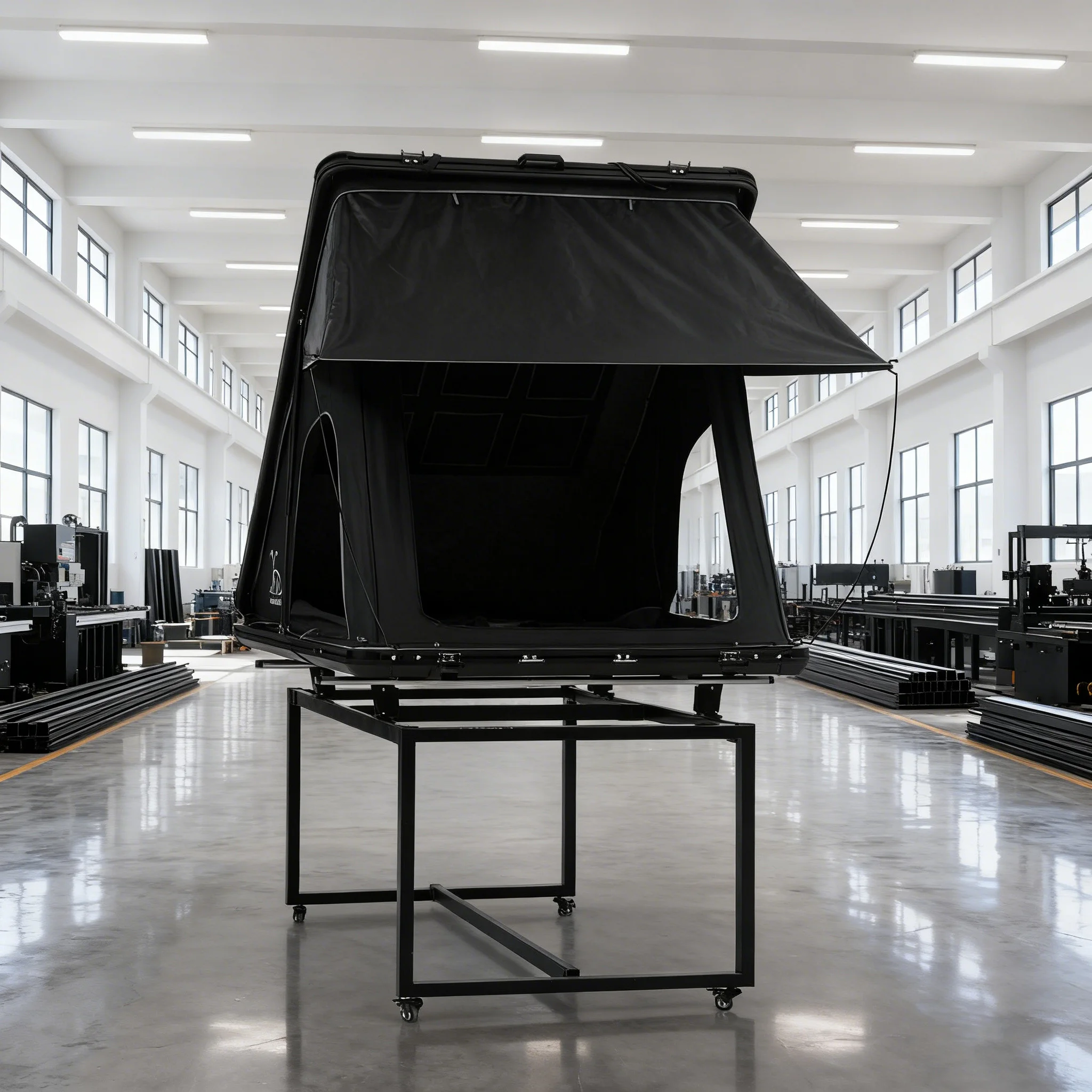 

Outdoor Off the Ground Hard Shell Roof Top Tent Waterproof Foldable Car Roof Top Truck Tent for Camping,Customization