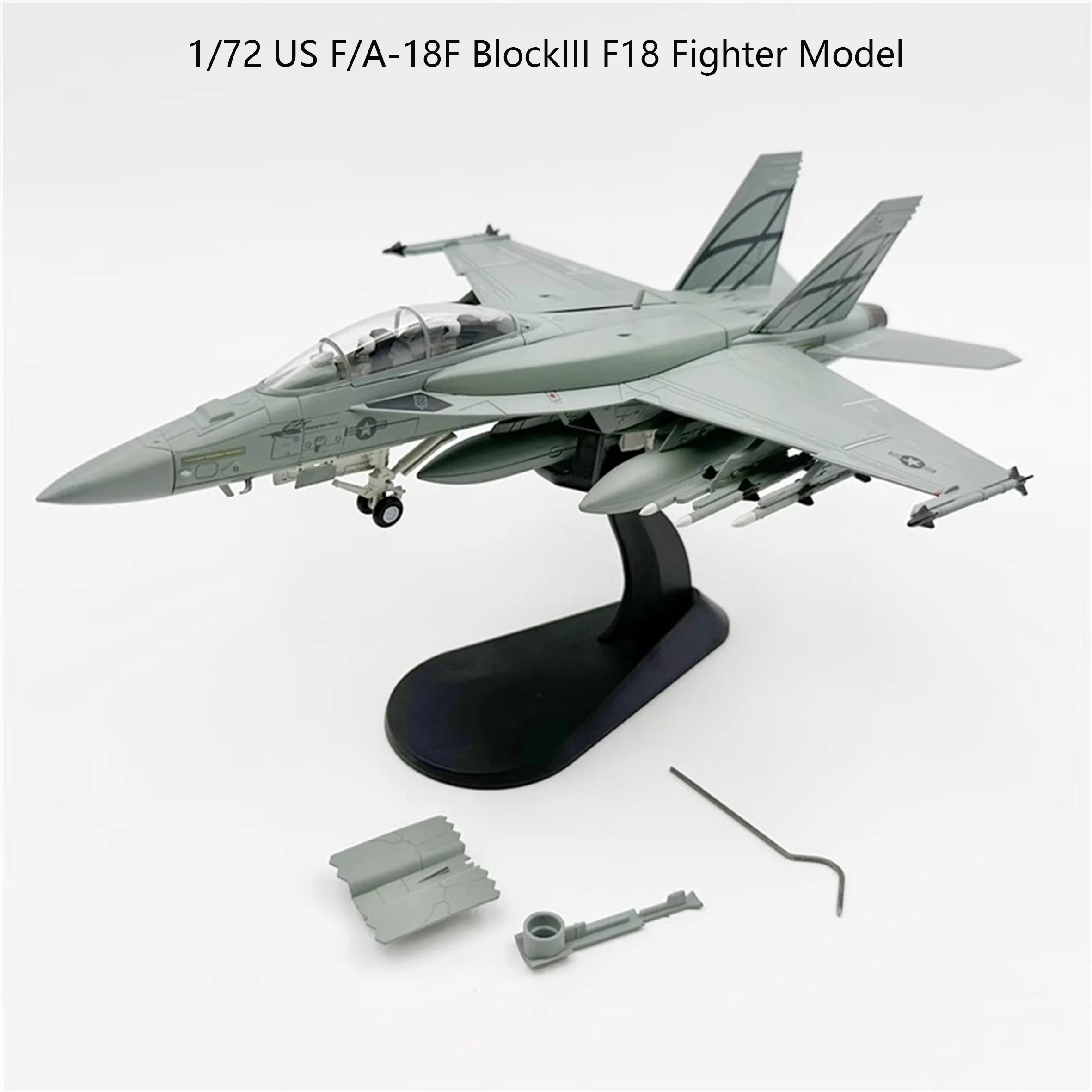 

Special Offer 1/72 US F/A-18F BlockIII F18 Fighter Model Alloy finished product collection model