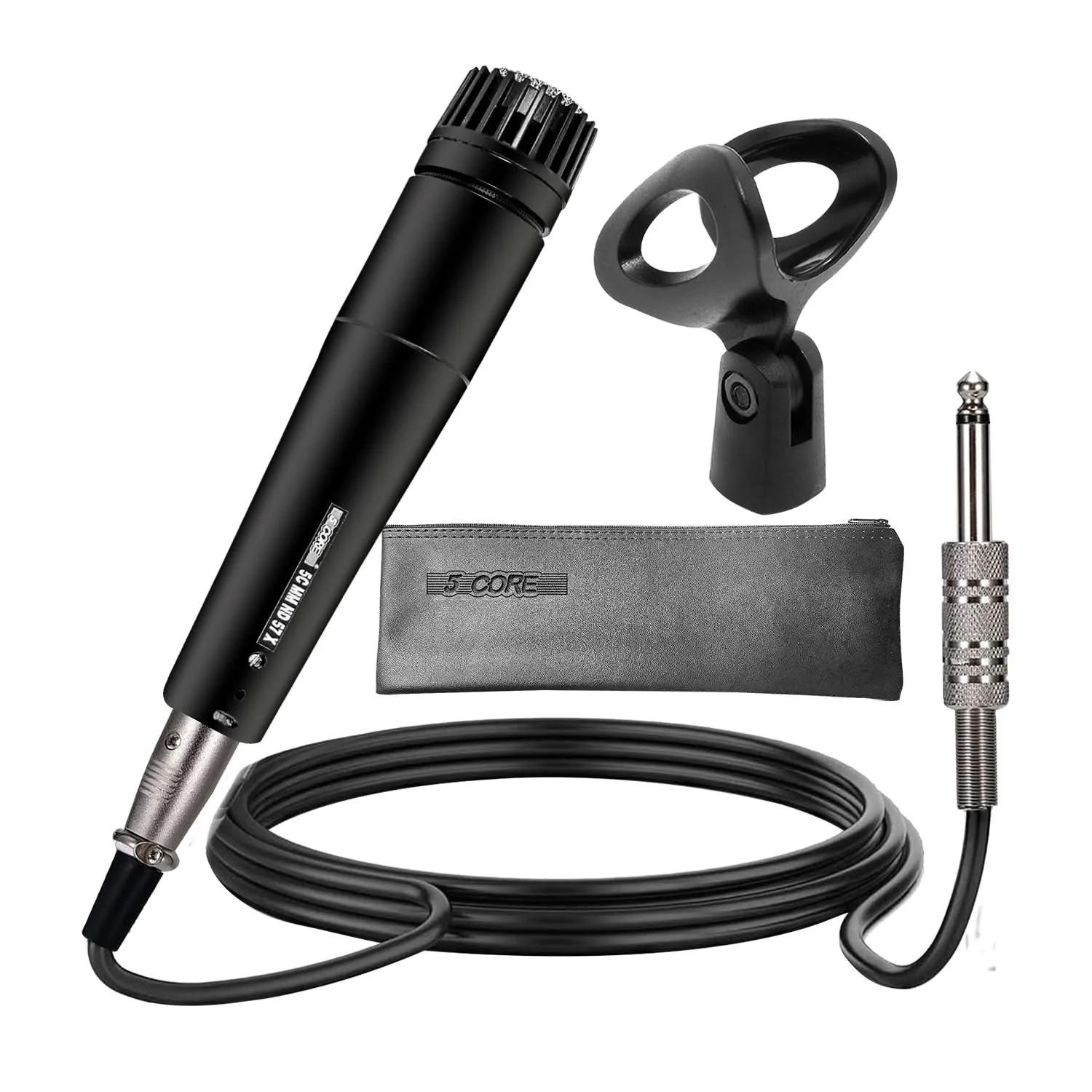 

5 Core XLR Microphone Dynamic Mic Karaoke Singing Studio Microfono Handheld Mics ND-57X