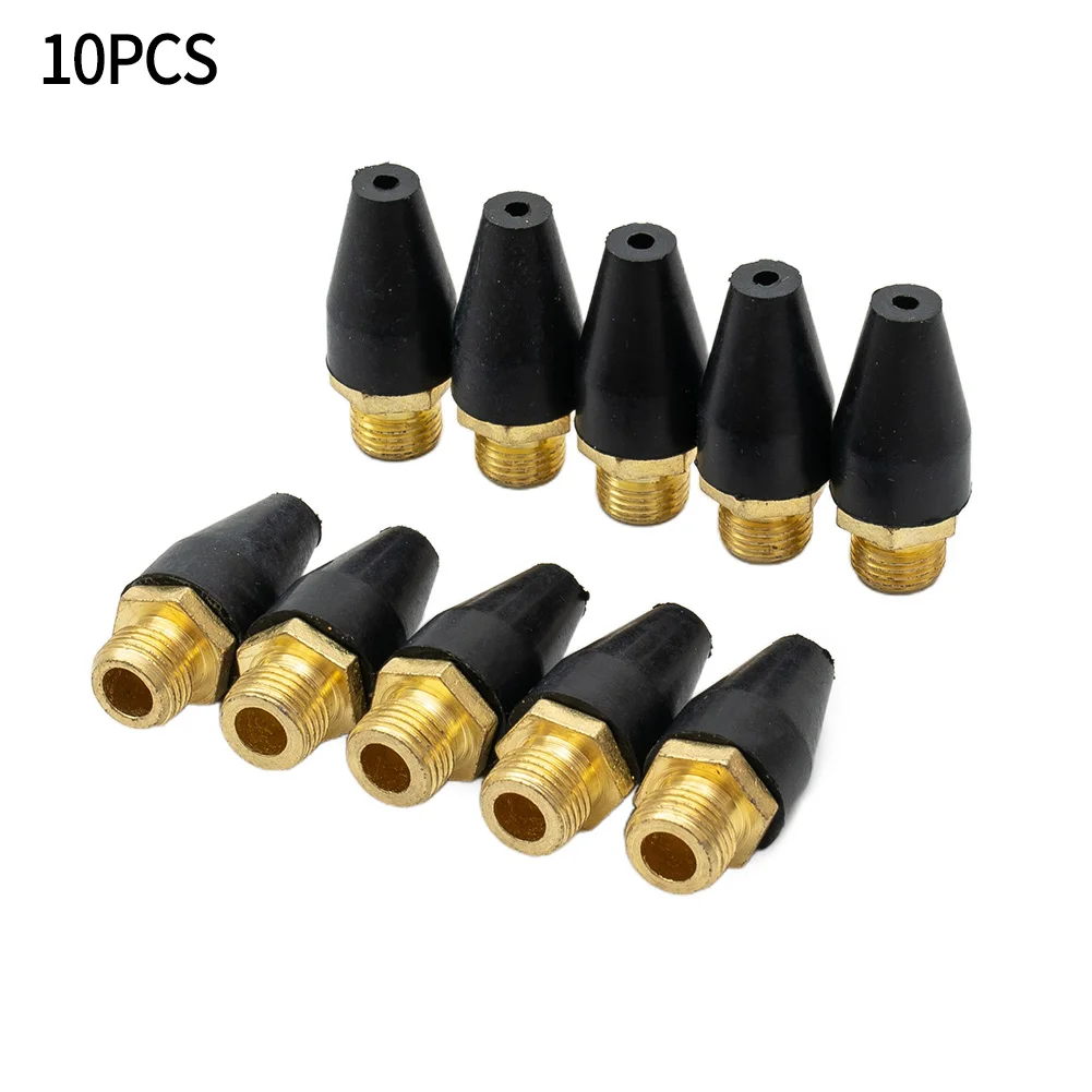 Tip For Air Blow Tool Tip ForAir Blow Tool Premium Pack of 10 Rubber Replacement Tips for Air Blow Tools 1/8 Inch NPSM