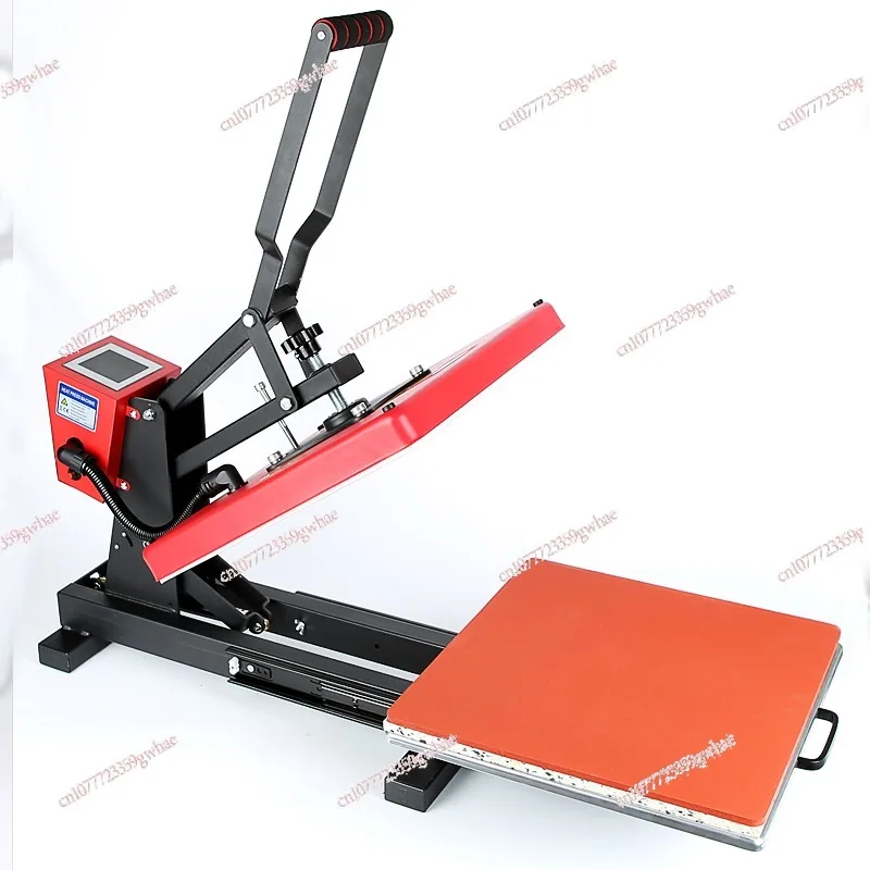 

Heat transfer machine Hot press High pressure flat plate heat transfer machine Clothes printing machine Hot drilling