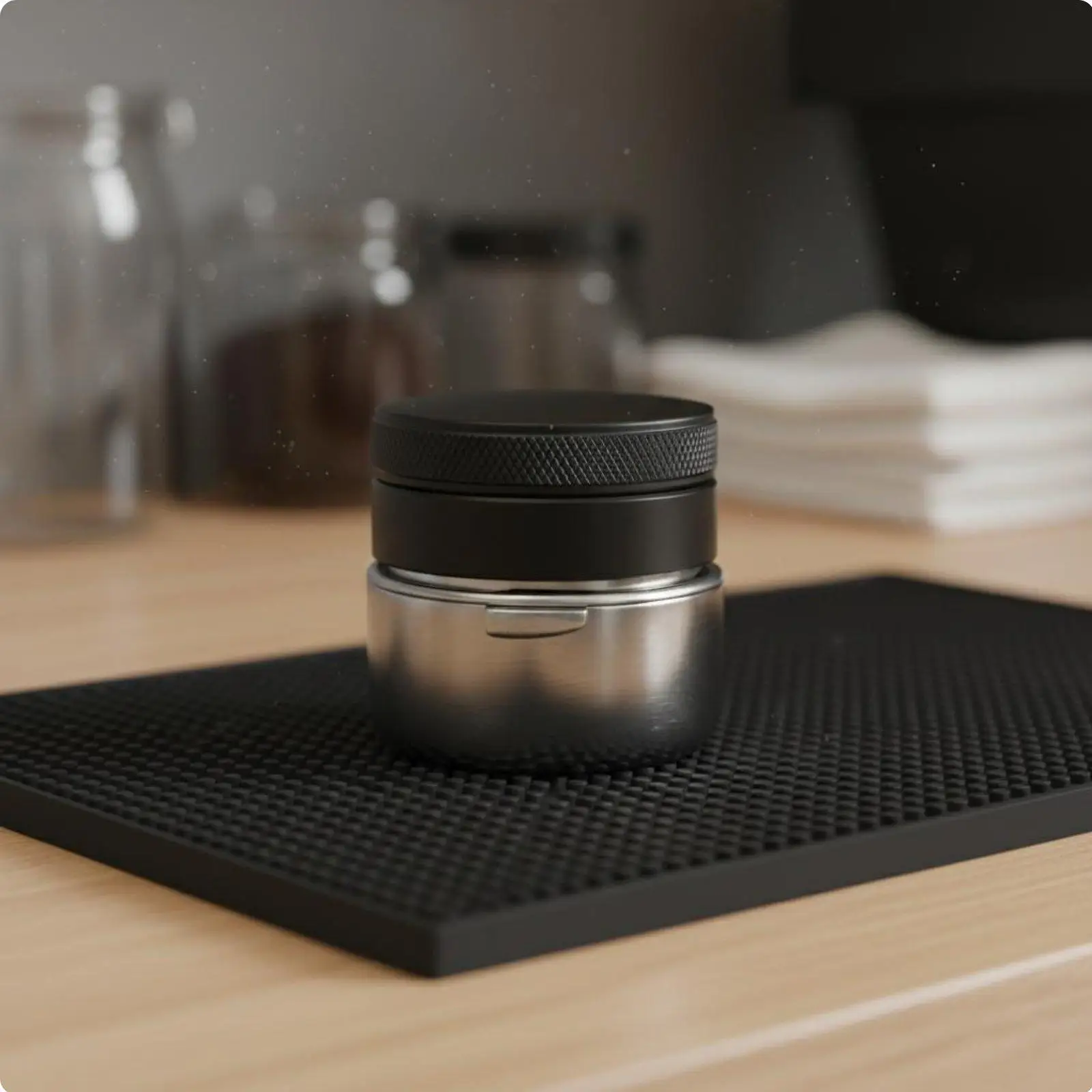 304 Stainless Steel Espresso Tamper Improves Consistency Espresso Distribution