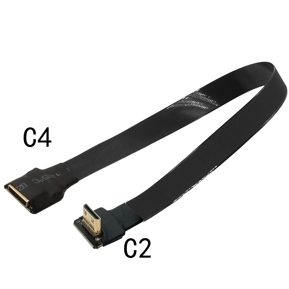 Línea de fotografía aérea de cámara, Mini HDMI de alta definición, cable de vídeo suave, PTZ, FPV