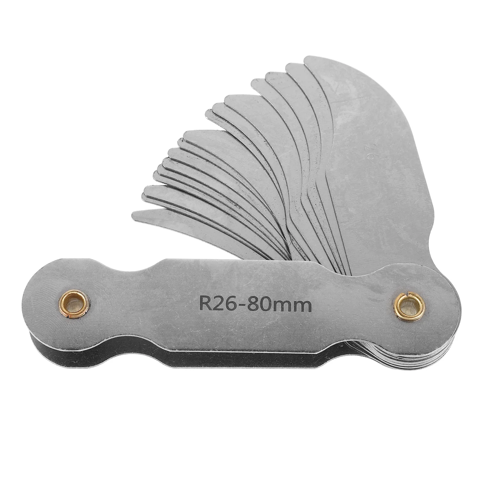 

Radius Gauge Measurement Tool Convex Concave Gap Circle Arc Metal Measuring Tools High Precision Durable Easy Operation Various