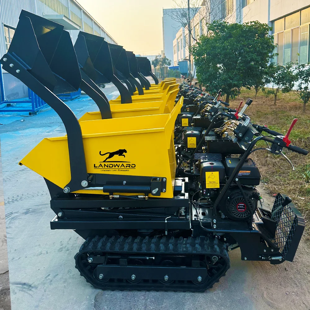 

Factory Sale Customized HIGH Quality 500KG Mini Track Dumper Mini Crawler Dumper EPA/EURO 5 Hydraulic Driving Mini Truck Dumper