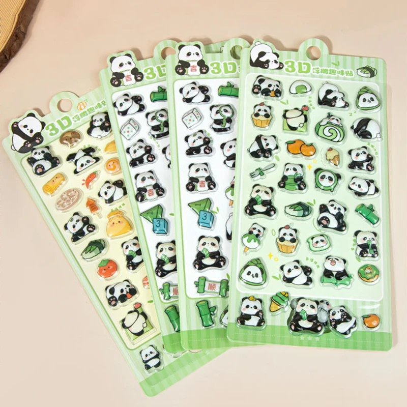 كابيبارا ثلاثية الأبعاد الإغاثة ملصق Bonbon قطرة لواصق الختم لطيف الديناصورات الباندا DIY بها بنفسك سجل القصاصات المحمول الحالات الهاتف حفلة لصالح هدية