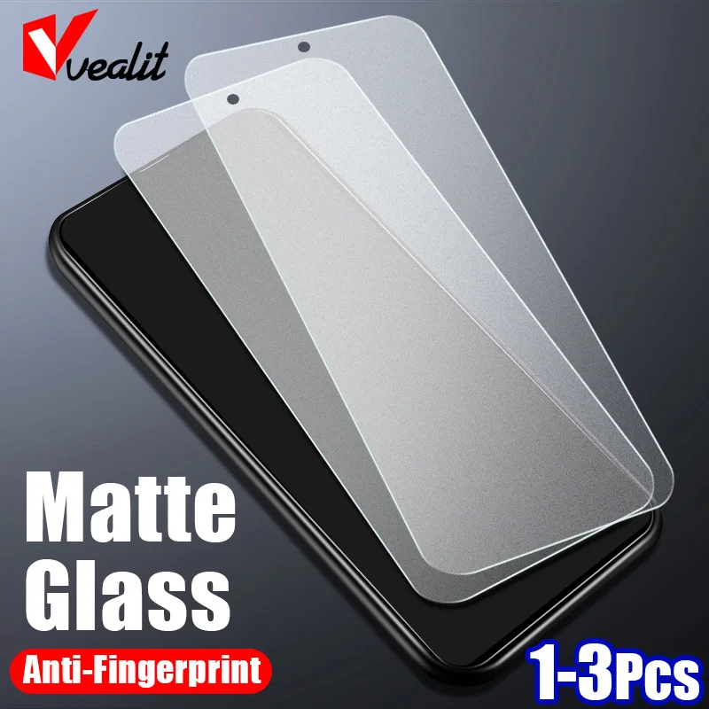 1-3PCS Matte Tempered Glass Screen Protector for Huawei Mate 50 30 20 Lite Nova 3 5T 6 7 8 9 10 SE 11i Y60 Y70 Y90 Y71 Y61 Film