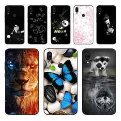 Per xiaomi Redmi Nota 7 Custodia in silicone Pittura morbida TPU per xiaomi Redmi Note 7 Custodia da 6,3 pollici Fundas Coque Redmi NOTE 7 PRO Custodia