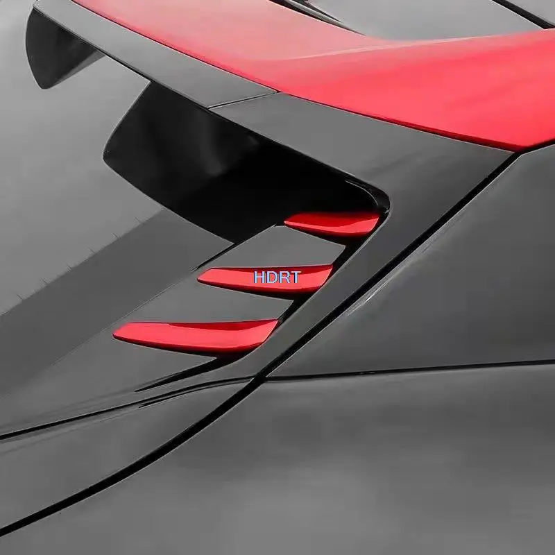 Car Rear Window Spoiler Trim For Changan Uni-T  UniT 2020 2021 2022 Accessories Exterior Style Decoration Tail Side Strip Parts