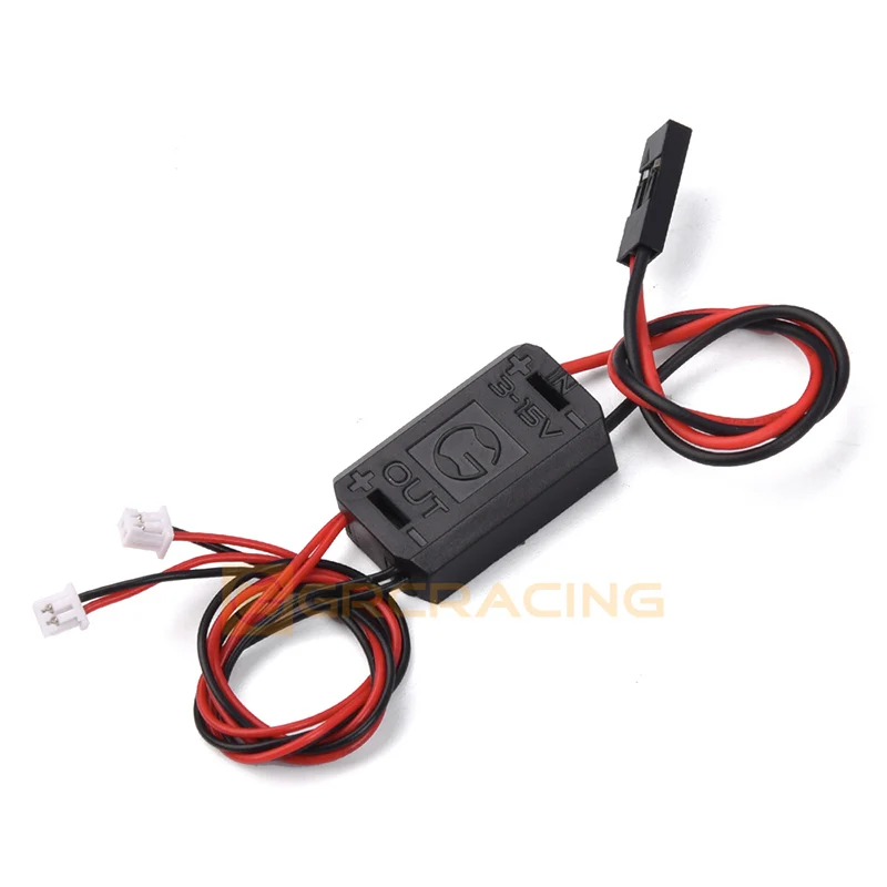 8V Voltage Regulator 3-15V Input Suitable for Spotlights for 1/10 RC Crawler Car Traxxas TRX4 Defender Bronco AXIAL SCX10 Parts