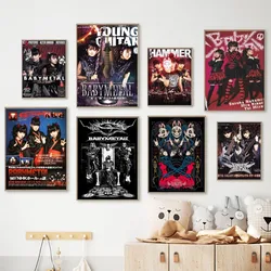 Babymetal Japanese Idol Group Poster Kraft Club Bar Paper Vintage Poster Wall Art Painting Bedroom Study Stickers