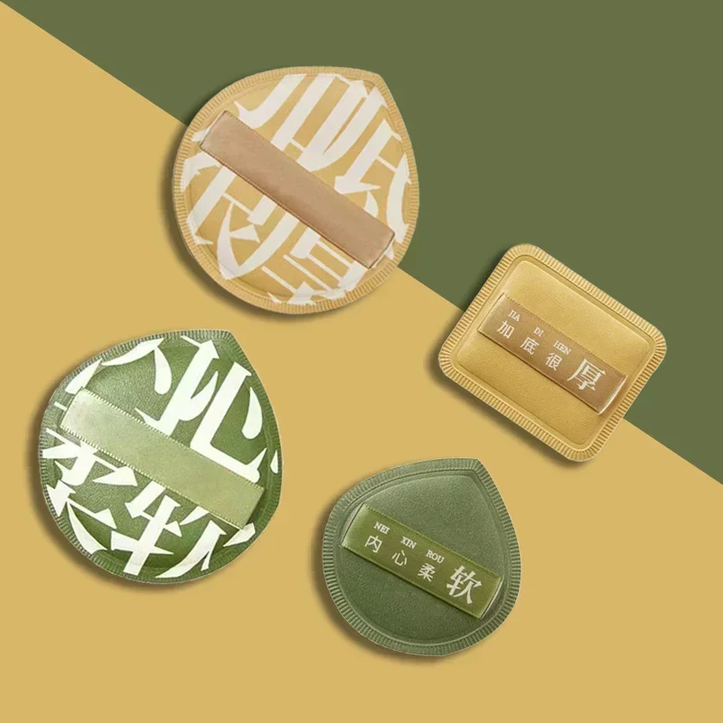 Un ensemble de 3 pinceaux anti-cernes à coussin d'air doux, ronds, pour mélangeur de maquillage, éponges élastiques pour guimauve, ensemble de poudre de fond de teint cosmétique