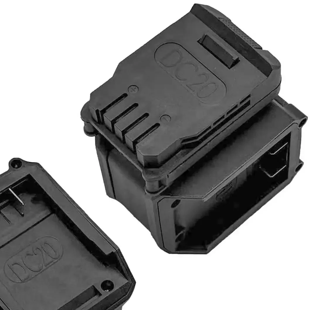 Convertidor de batería-adaptador de doble bahía para batería Dongcheng de 20V para taladros de martillo eléctricos salida de potencia continua