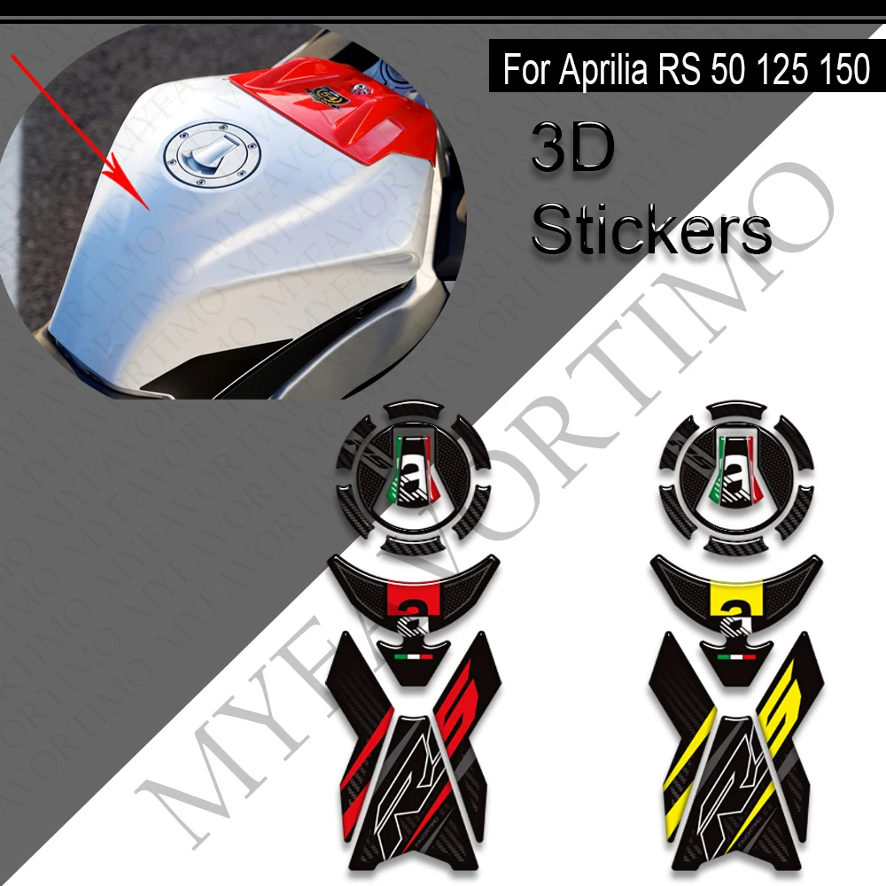 لأبريليا RS RS4 RSV 50 125 150 GP 1000 R مصنع دراجة نارية خزان وسادة غطاء خزان وسادة القبضات الغاز زيت الوقود عدة ملصقات الحماية #1