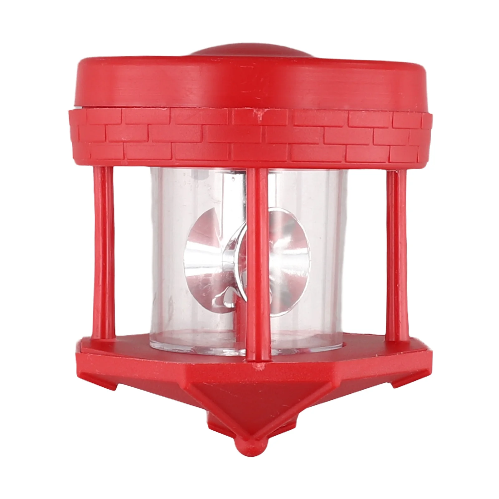 Lamp LED Solar Lighthouse Yard Household 360 Degree Decor Decoration Rotating Street Light Waterproof Brand New
